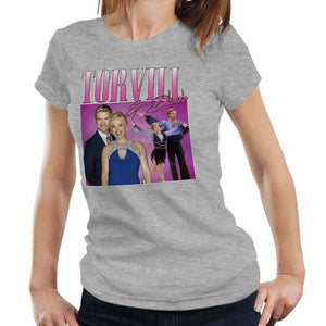 Torvill and Dean Appreciation Tshirt Fitted Ladies