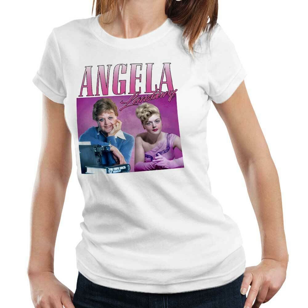 Angela Lansbury Appreciation Tshirt Fitted Ladies