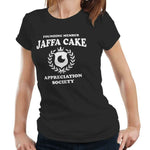 Jaffa Cake Appreciation Society Tshirt Fitted Ladies