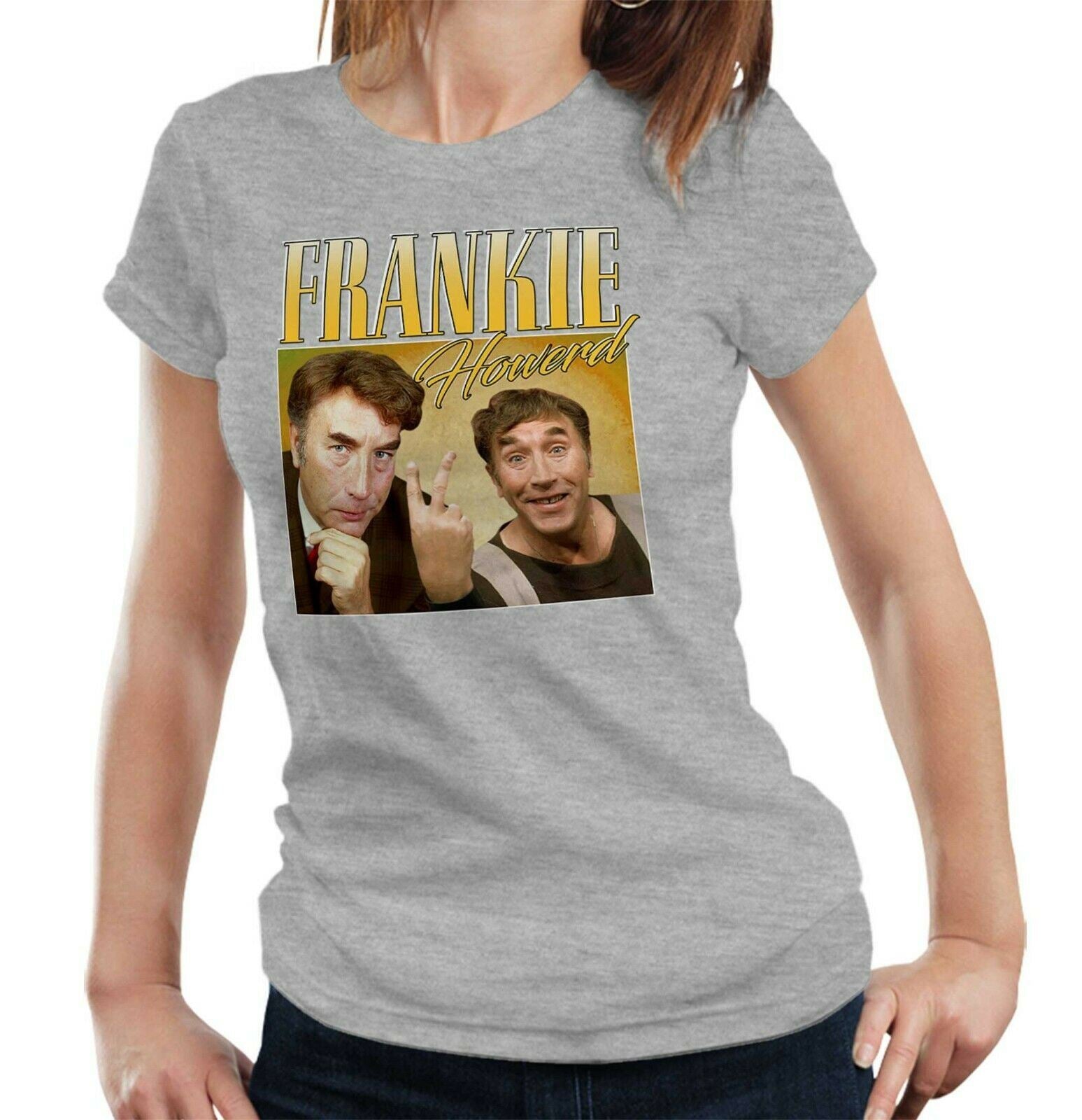 Frankie Howerd Appreciation Tshirt Fitted Ladies