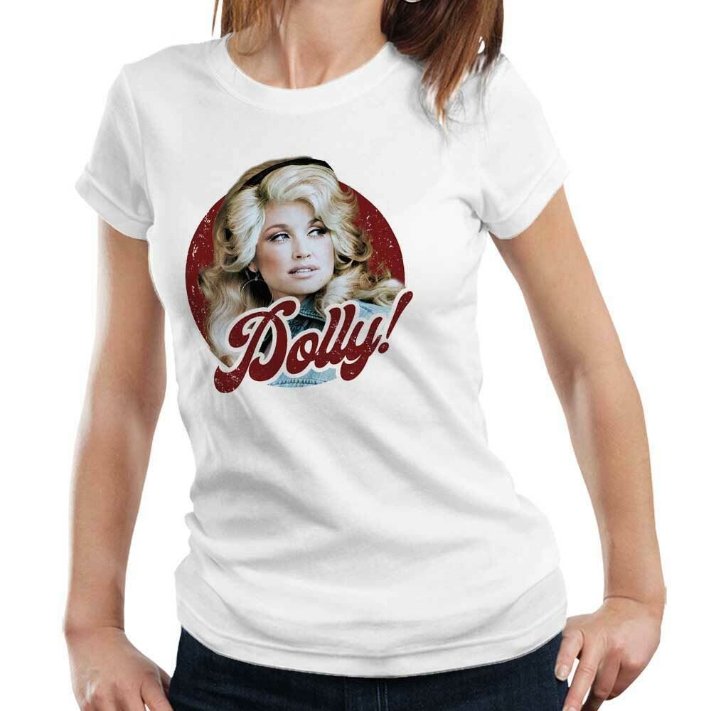 Dolly Retro Vintage Tshirt Fitted Ladies