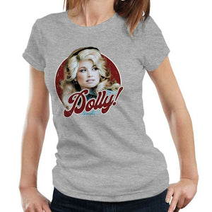 Dolly Retro Vintage Tshirt Fitted Ladies