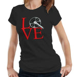 Love Bike Tshirt Fitted Ladies