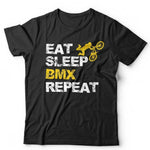 Eat Sleep BMX Repeat Tshirt Unisex & Kids