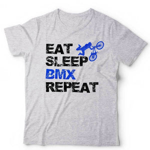 Eat Sleep BMX Repeat Tshirt Unisex & Kids