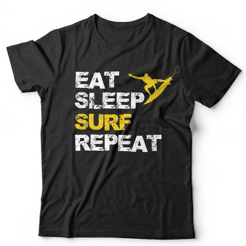 Eat Sleep Surf Repeat Tshirt Unisex & Kids