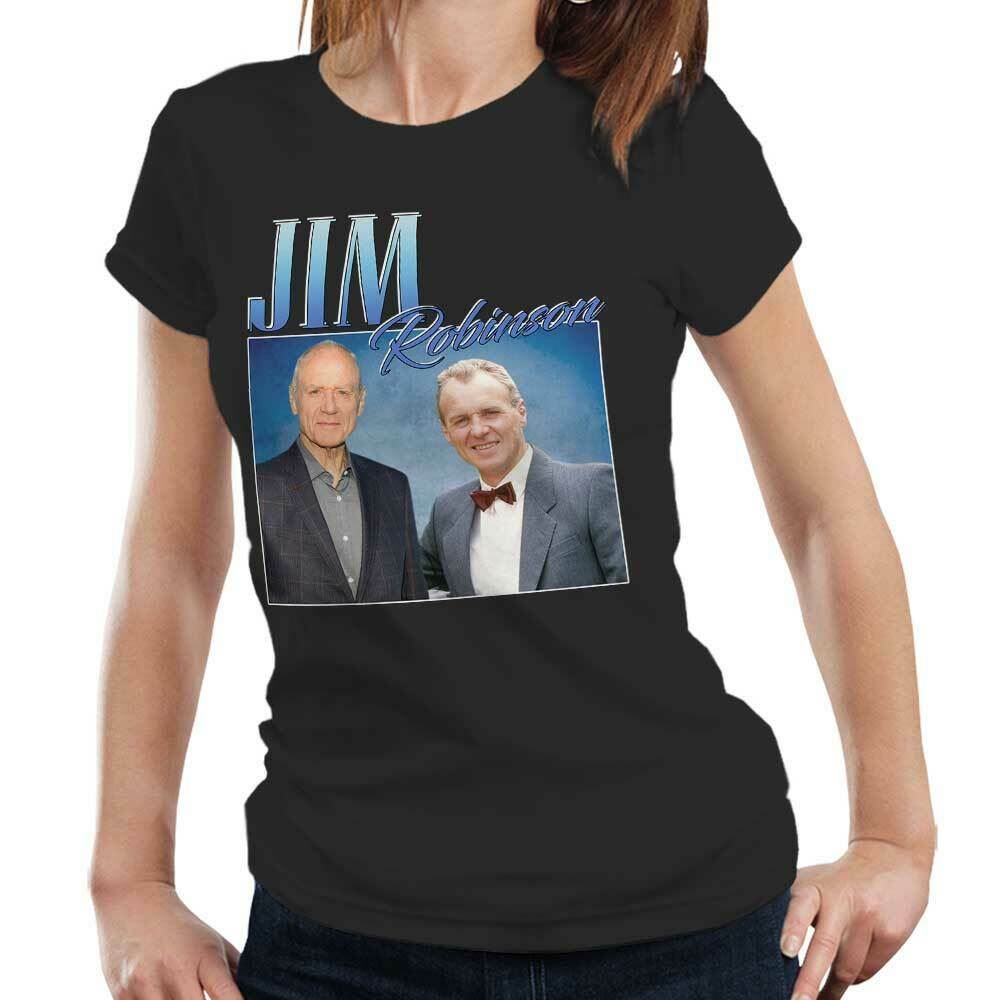 Jim Robinson Appreciation Tshirt Fitted Ladies