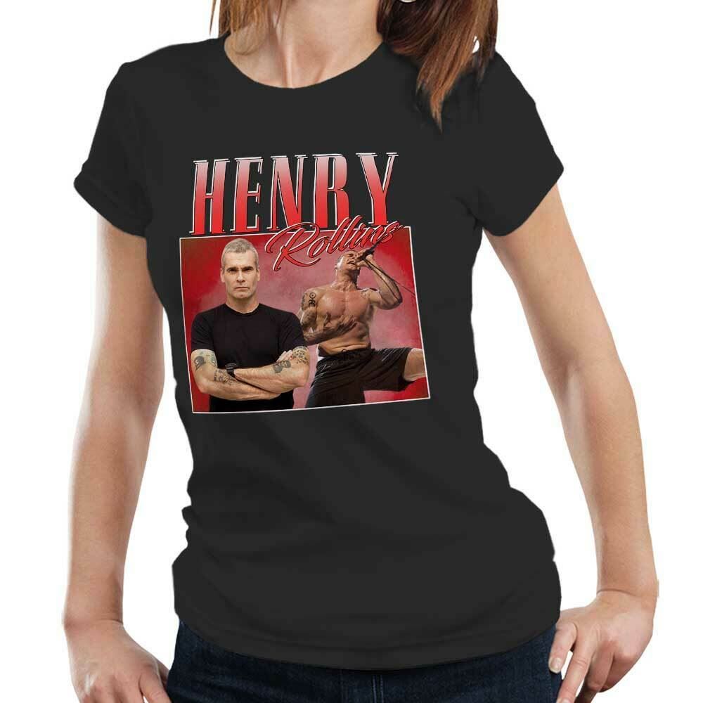 Henry Rollins Appreciation Tshirt Fitted Ladies