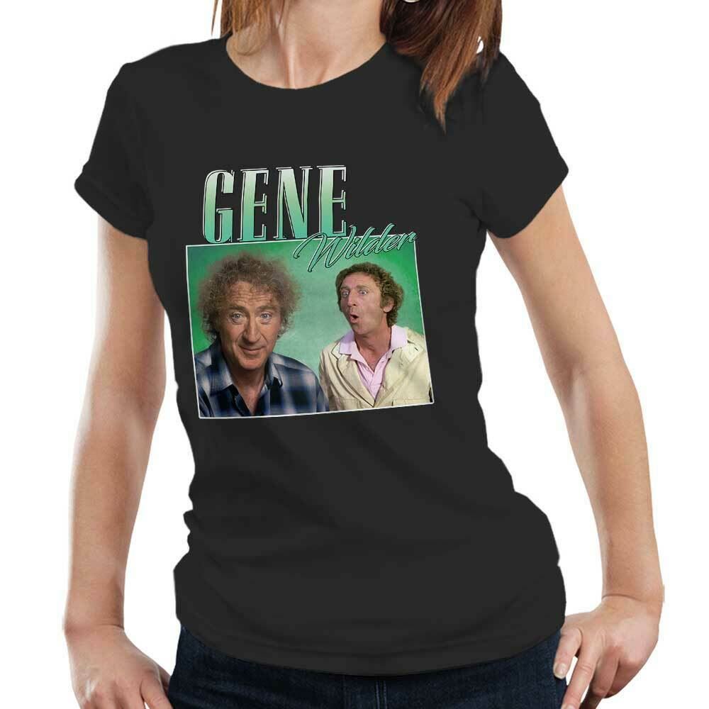 Gene Wilder Appreciation Tshirt Fitted Ladies