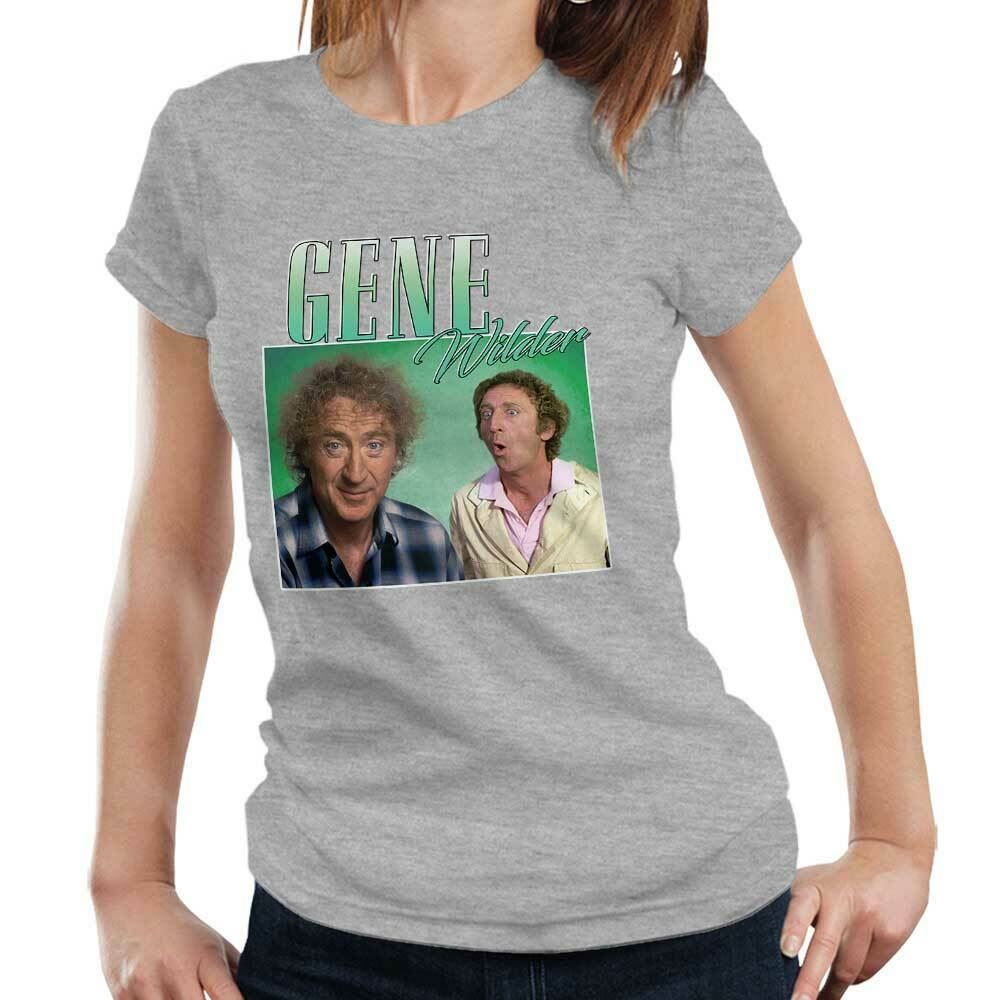 Gene Wilder Appreciation Tshirt Fitted Ladies