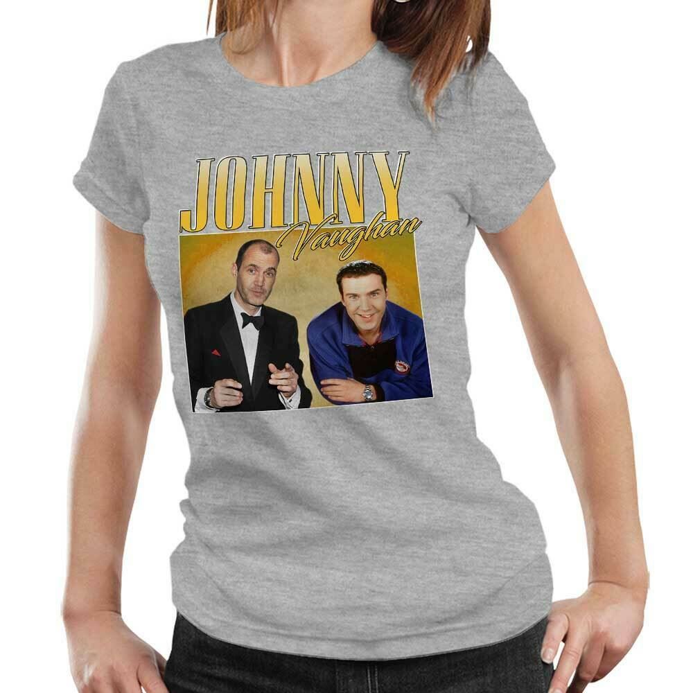 Johnny Vaughan Appreciation Tshirt Fitted Ladies