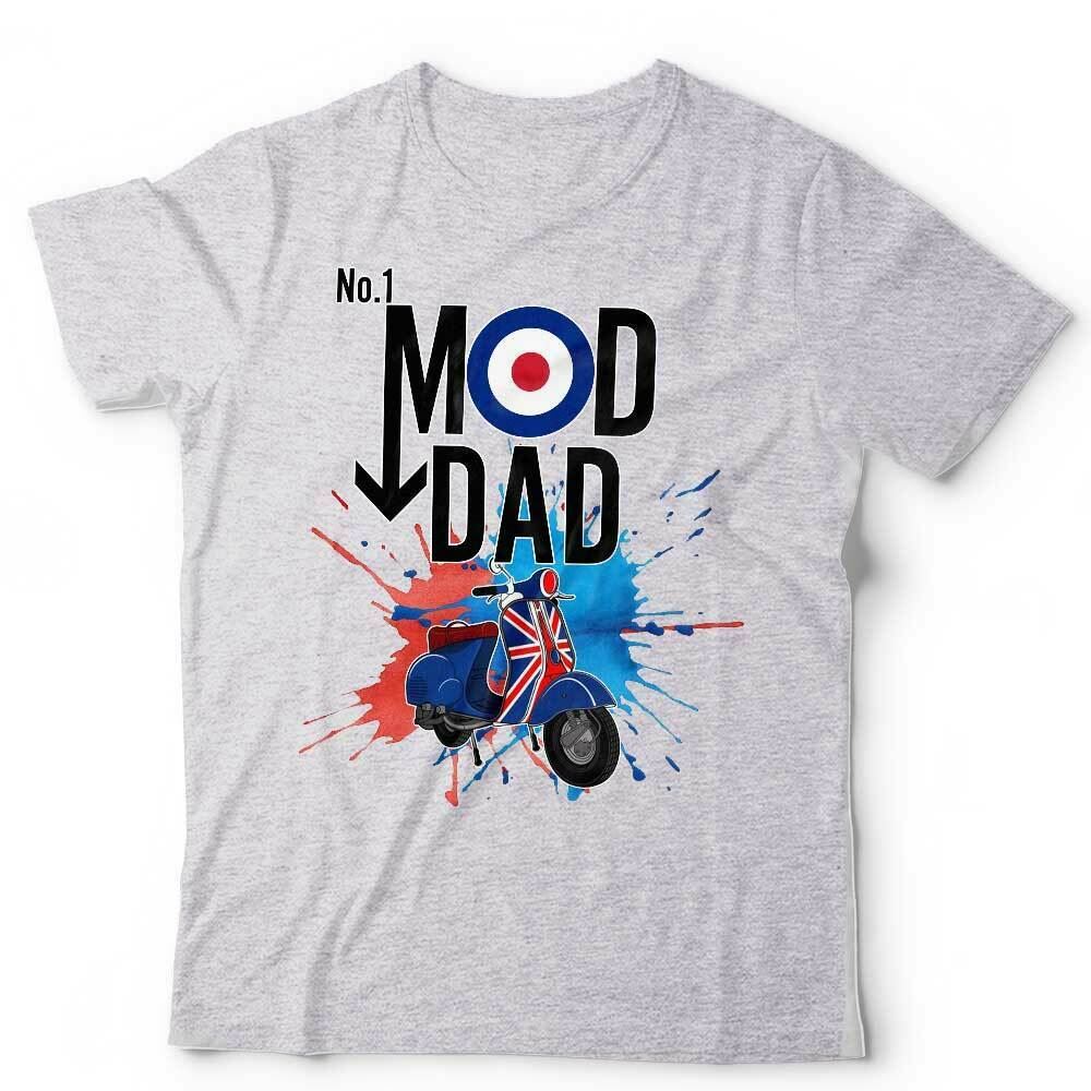 No 1 Mod Dad Tshirt Unisex