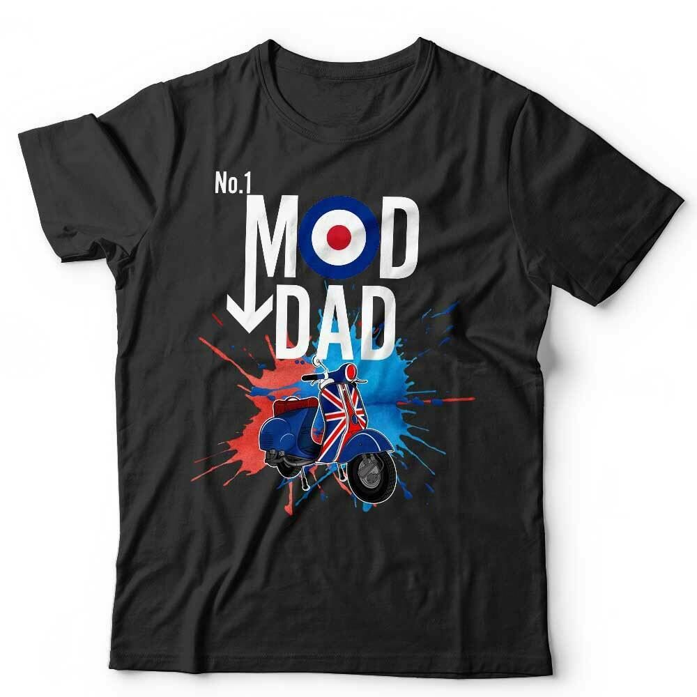 No 1 Mod Dad Tshirt Unisex