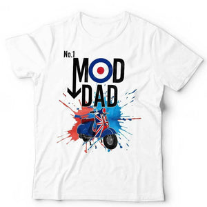 No 1 Mod Dad Tshirt Unisex