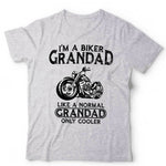 I'm A Biker Grandad Tshirt Unisex