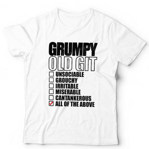 Grumpy Old Git Tshirt Unisex