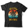 Skip A Straw Save A Turtle Tshirt Unisex & Kids