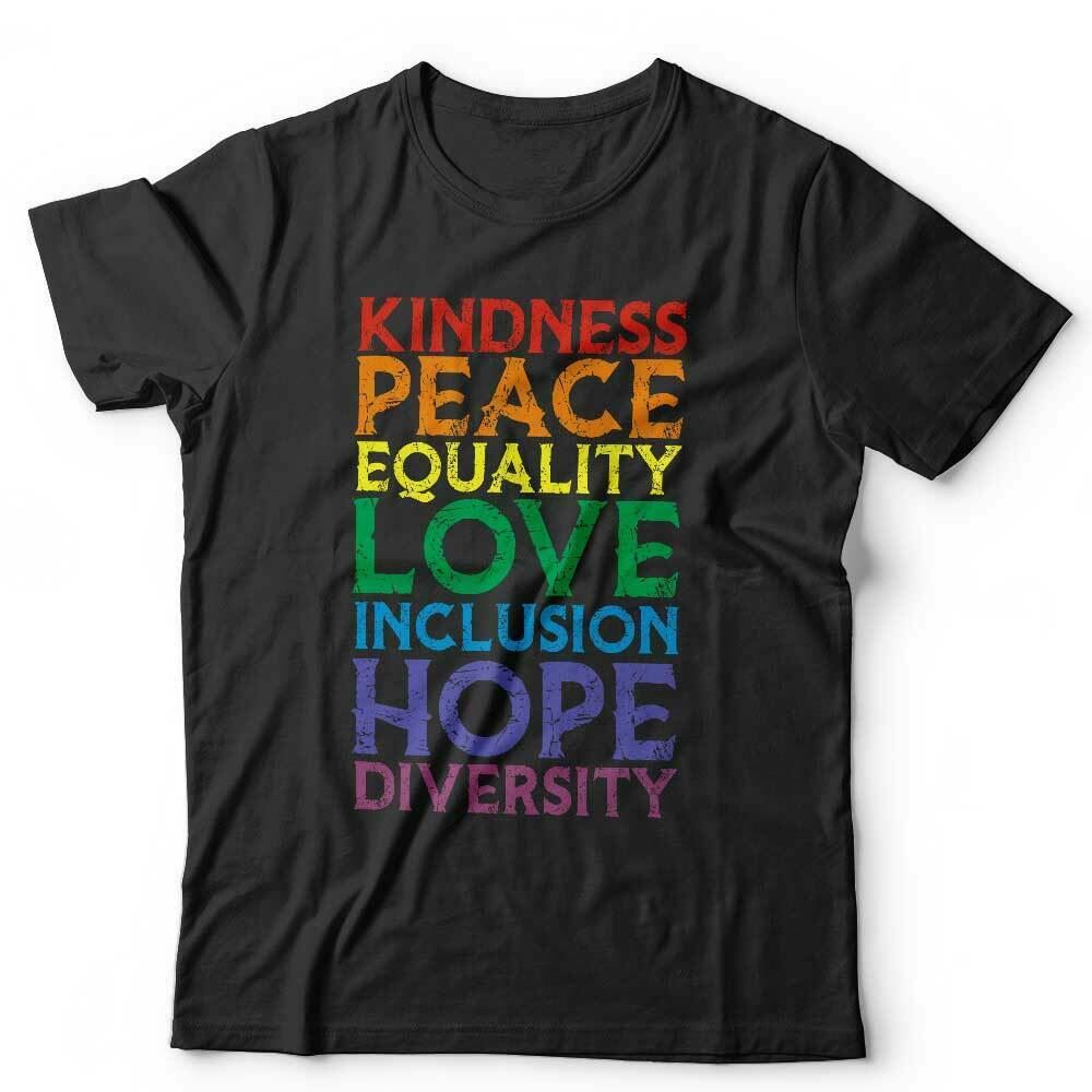 Kindness Peace Equality Tshirt Unisex & Kids