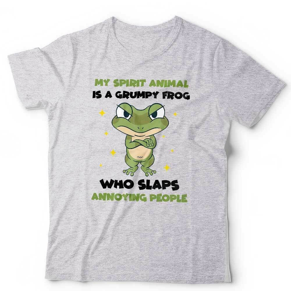 My Spirit Animal Is A Grumpy Frog Tshirt Unisex & Kids