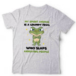 My Spirit Animal Is A Grumpy Frog Tshirt Unisex & Kids