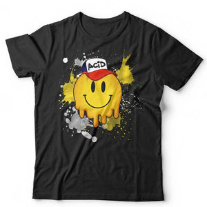 90s Acid House Smiley Face TShirt Unisex