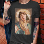 Virgin Mary Uma Thurman Unisex Tshirt