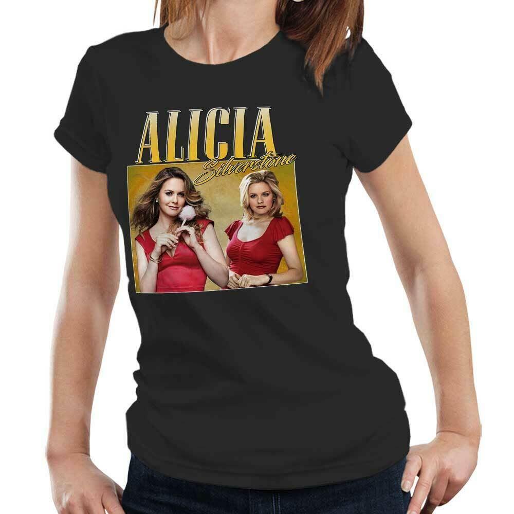 Alicia Silverstone Appreciation Tshirt Fitted Ladies