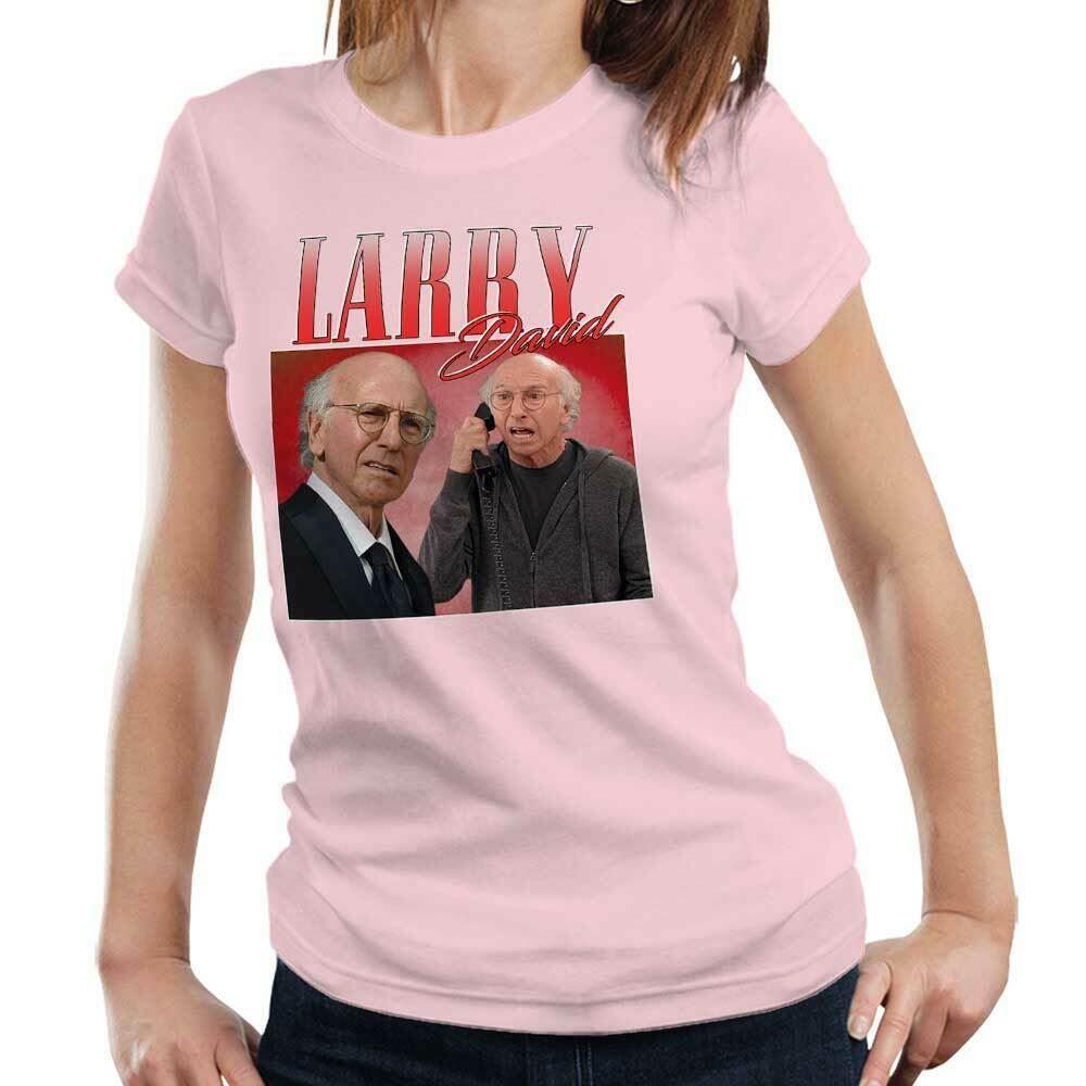 Larry David Appreciation Tshirt Fitted Ladies