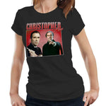 Christopher Lee Appreciation Tshirt Fitted Ladies