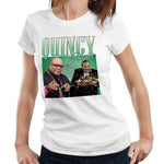 Quincy Jones Appreciation Tshirt Fitted Ladies