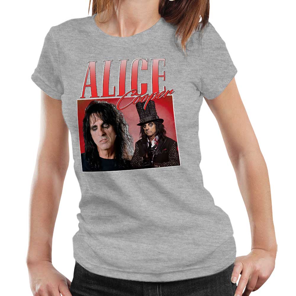 Alice Cooper Appreciation Tshirt Fitted Ladies