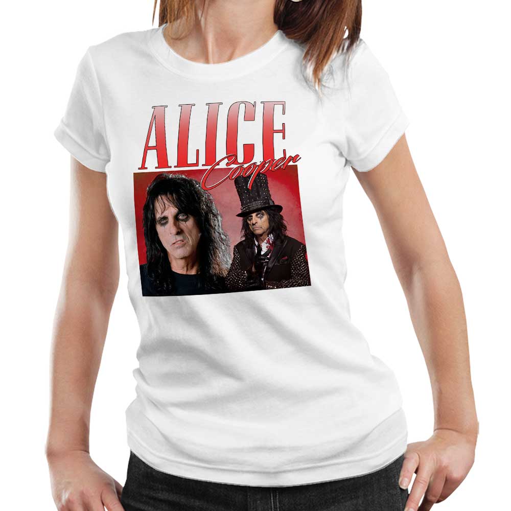 Alice Cooper Appreciation Tshirt Fitted Ladies