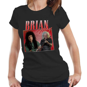 Brian May Appreciation Tshirt Fitted Ladies