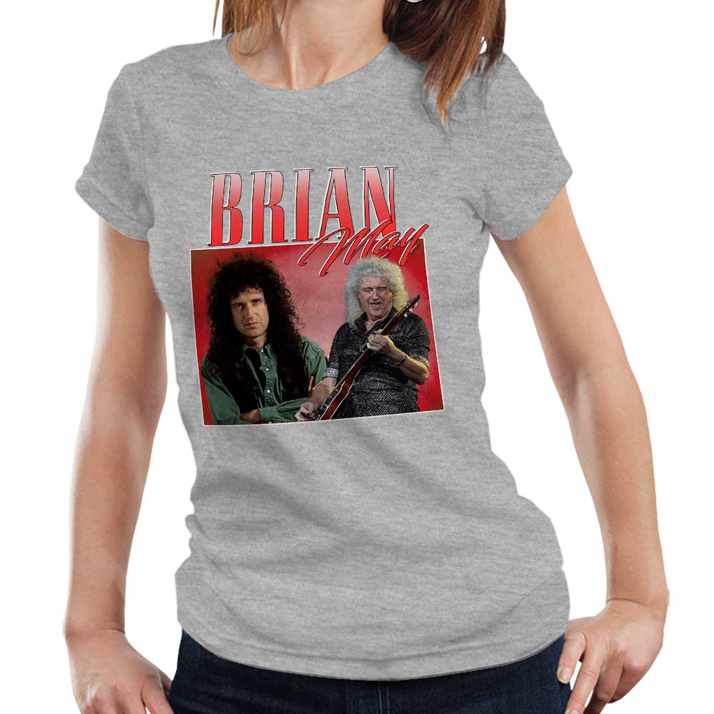 Brian May Appreciation Tshirt Fitted Ladies