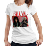 Brian May Appreciation Tshirt Fitted Ladies