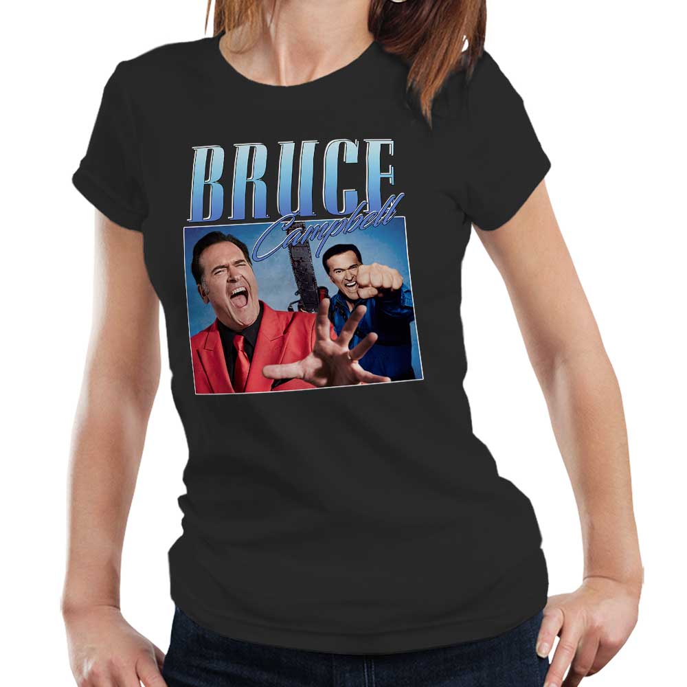 Bruce Campbell Appreciation Tshirt Fitted Ladies