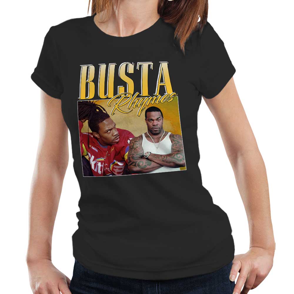 Busta Rhymes Appreciation Tshirt Fitted Ladies