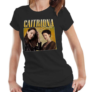 Caitriona Balfe Appreciation Tshirt Fitted Ladies