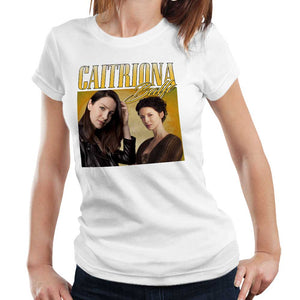 Caitriona Balfe Appreciation Tshirt Fitted Ladies