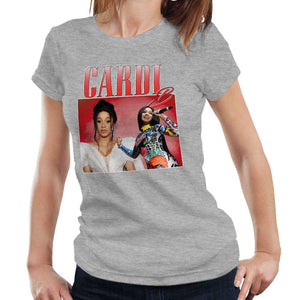 Cardi B Appreciation Tshirt Fitted Ladies