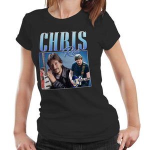 Chris Rea Appreciation Tshirt Fitted Ladies