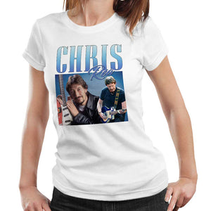 Chris Rea Appreciation Tshirt Fitted Ladies