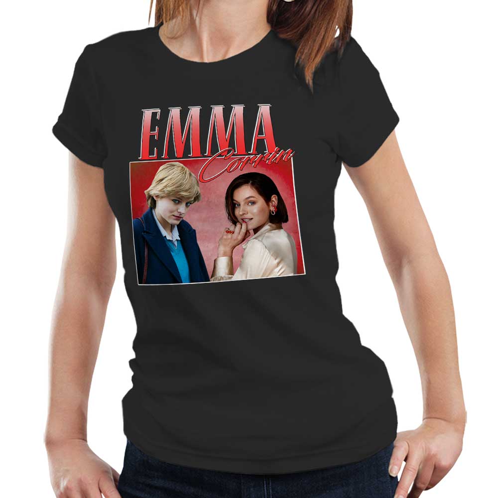 Emma Corrin Appreciation Tshirt Fitted Ladies