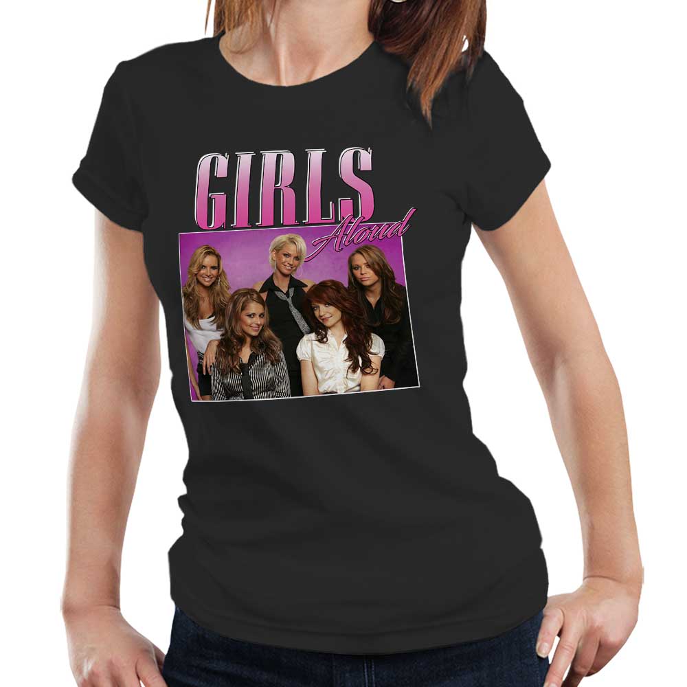 Girls Aloud Appreciation Tshirt Fitted Ladies