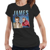 James Dean Appreciation Tshirt Fitted Ladies