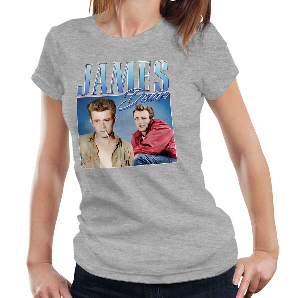 James Dean Appreciation Tshirt Fitted Ladies