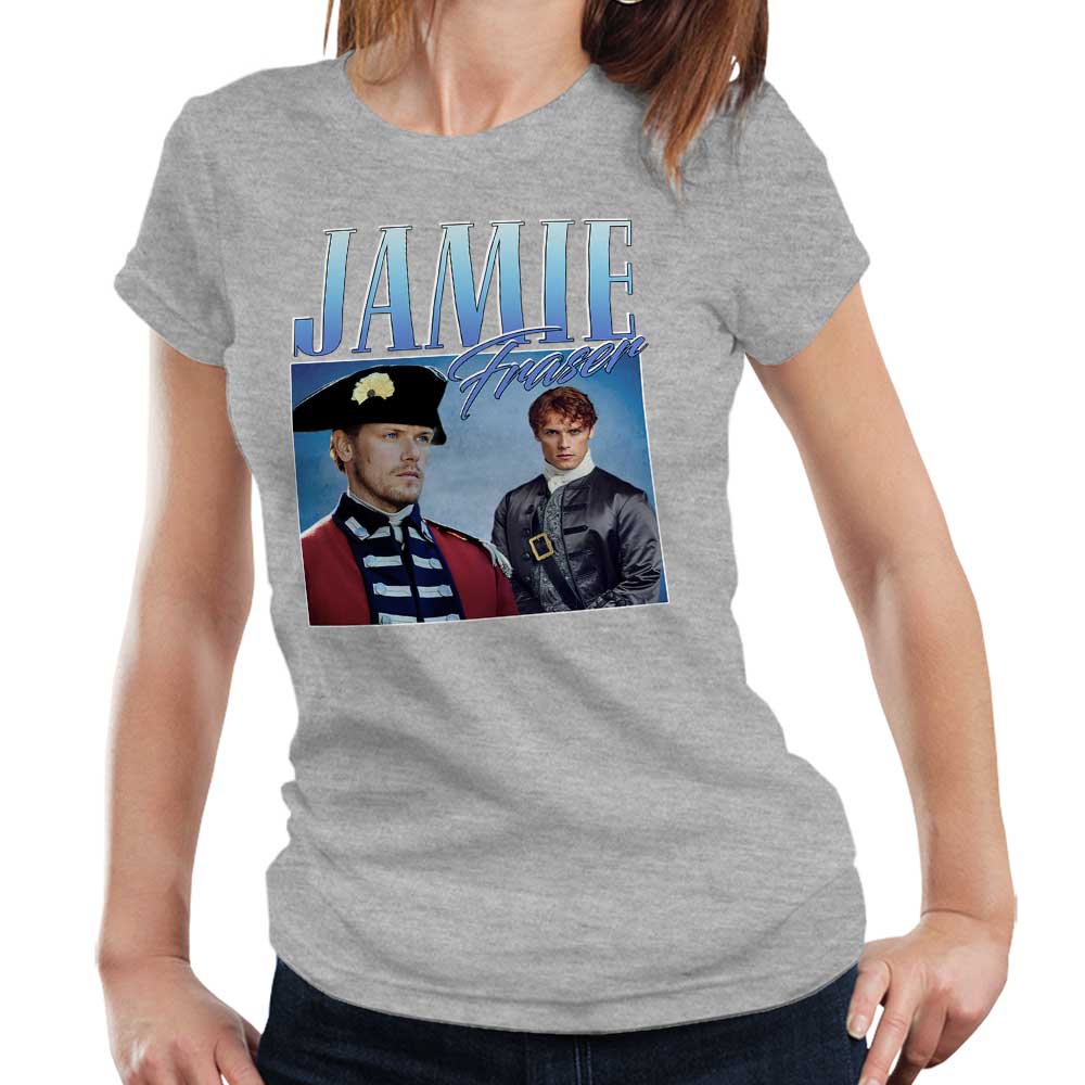 Jamie Fraser Appreciation Tshirt Fitted Ladies