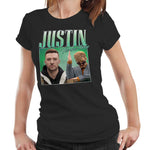 Justin Timberlake Appreciation Tshirt Fitted Ladies