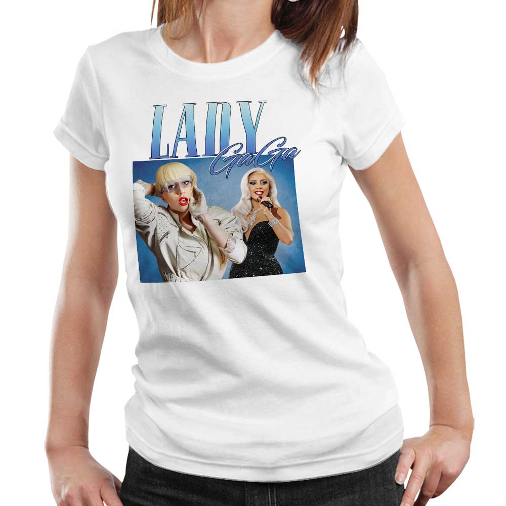 Lady Gaga Appreciation Tshirt Fitted Ladies