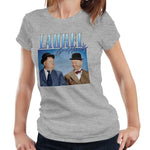 Laurel and Hardy Appreciation Tshirt Fitted Ladies